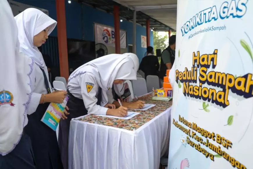 BRI RO Surabaya Edukasi Pengelolaan Sampah, Budidaya Maggot dan Ecoenzym