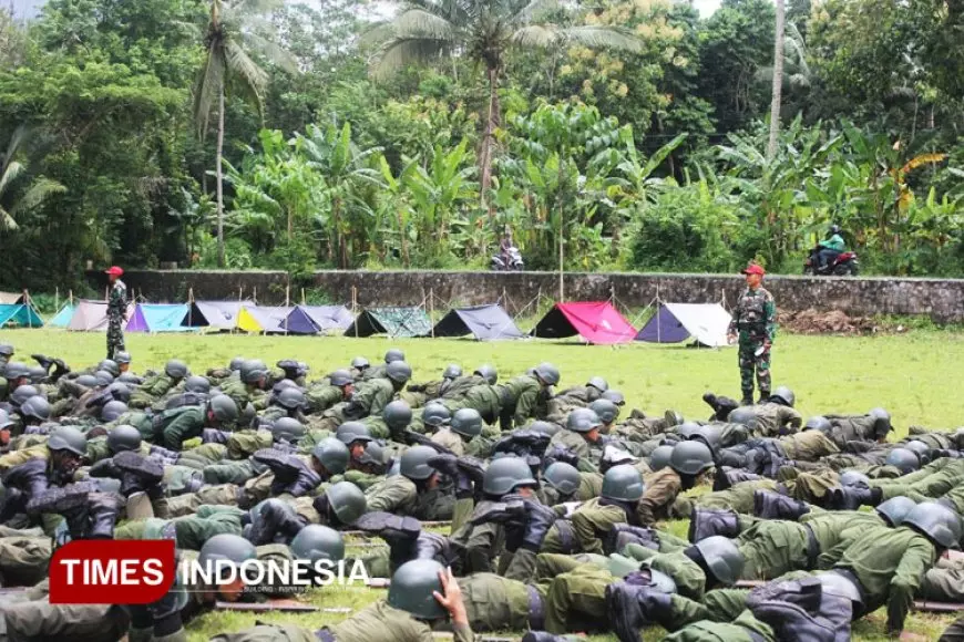 Satuan Resimen Mahasiswa 836/Macan Putih Unisma Malang Menggelar Pra&#45;Pendidikan dan Latihan Dasar