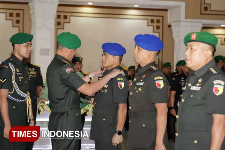 Dua Perwira Menengah Kodam Brawijaya Berganti, Pangdam Tekankan Adaptasi dan Inovasi