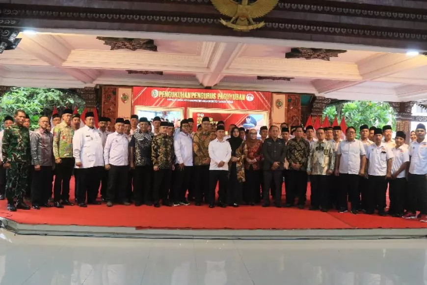 Paguyuban Kepala Desa Kabupaten di Mojokerto Resmi Dikukuhkan