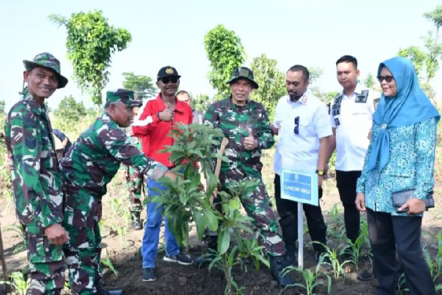 Kodim bersama Pemkab Ponorogo Gelar Kegiatan Penghijauan