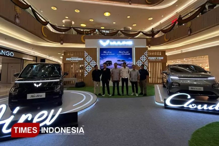 Pameran di Pakuwon Mall Surabaya, Wuling Boyong New Air ev dan New Cloud EV