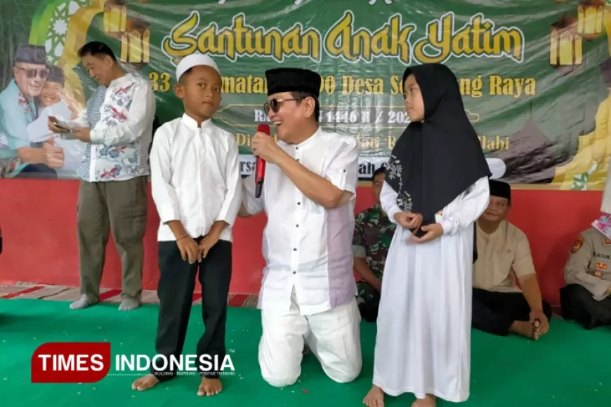 Komisaris PT ACA Iwan Kurniawan: Bahagia Bisa Menggembirakan Anak Yatim