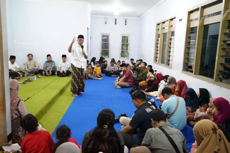 Wakil Wali Kota Kediri Beri Tausiyah Saat Buka Bersama dan Satunan Anak Yatim Dengan PWI Kediri