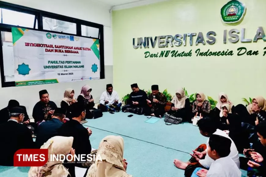 Fakultas Pertanian Unisma Malang Gelar Santunan Yatim Piatu dan Buka Bersama