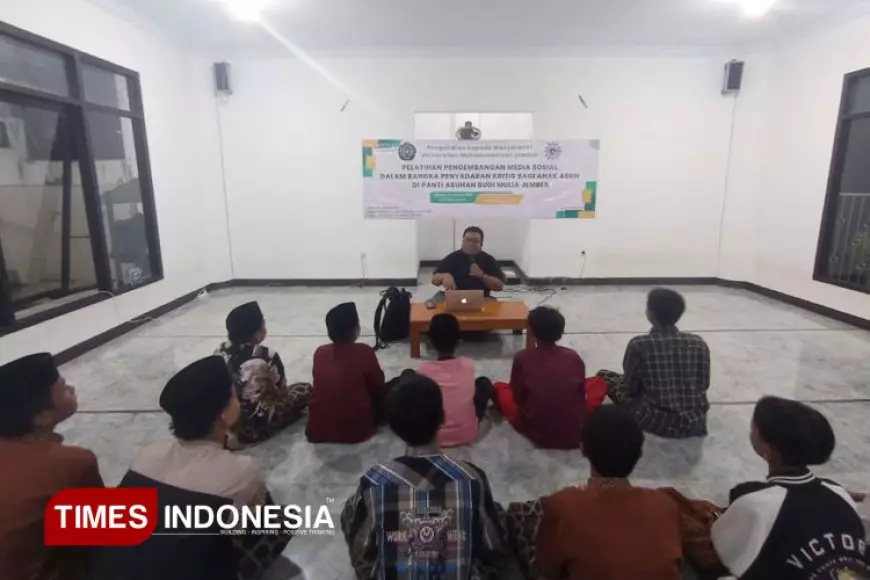 Unmuh Jember Gelar Pelatihan Pengembangan Media Sosial untuk Anak Asuh Panti Asuhan Budi Mulia