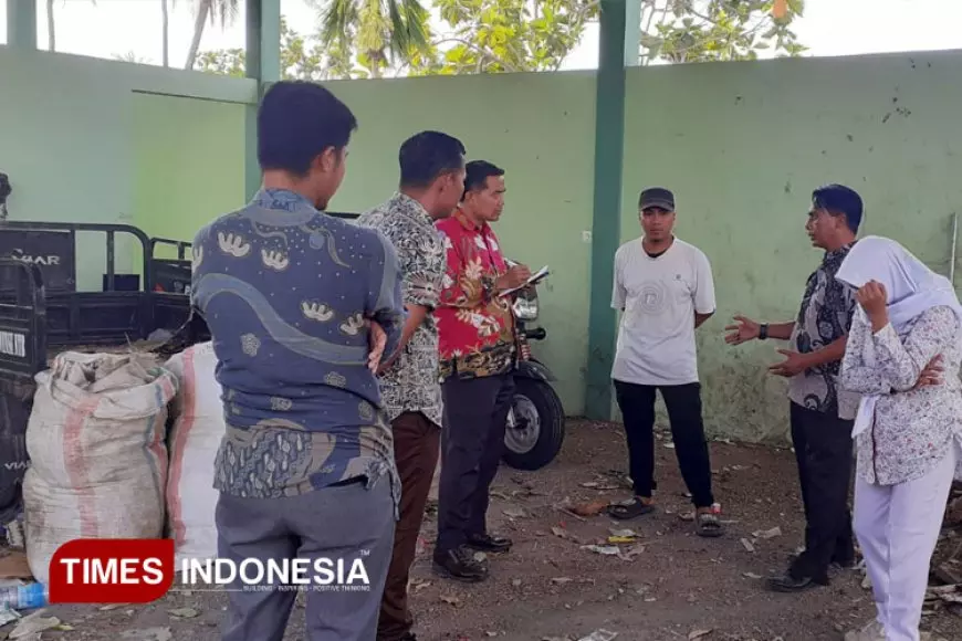 Dinas LH KLU Optimalisasi Pengelolaan Sampah di TPS 3R se&#45;KLU