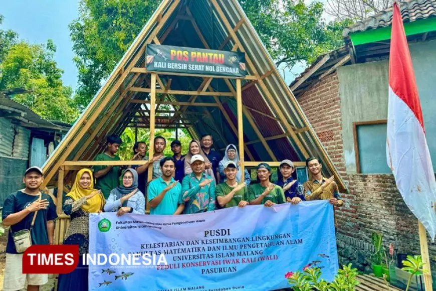 Pengenalan Teknologi Nanobubbles di Pusat Konservasi Iwak Kali Pasuruan Oleh FMIPA Unisma