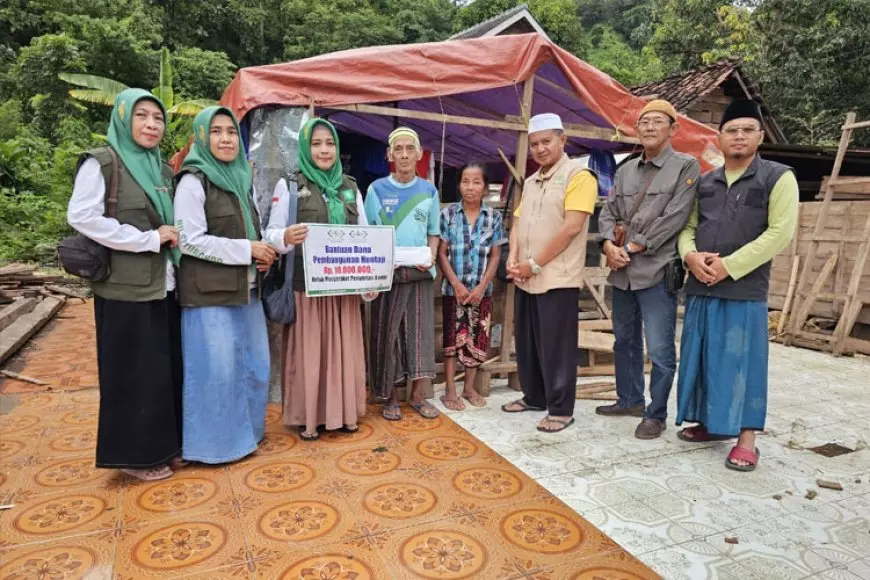 LAZISNU Situbondo Bangun Hunian Tetap bagi Penyintas Banjir