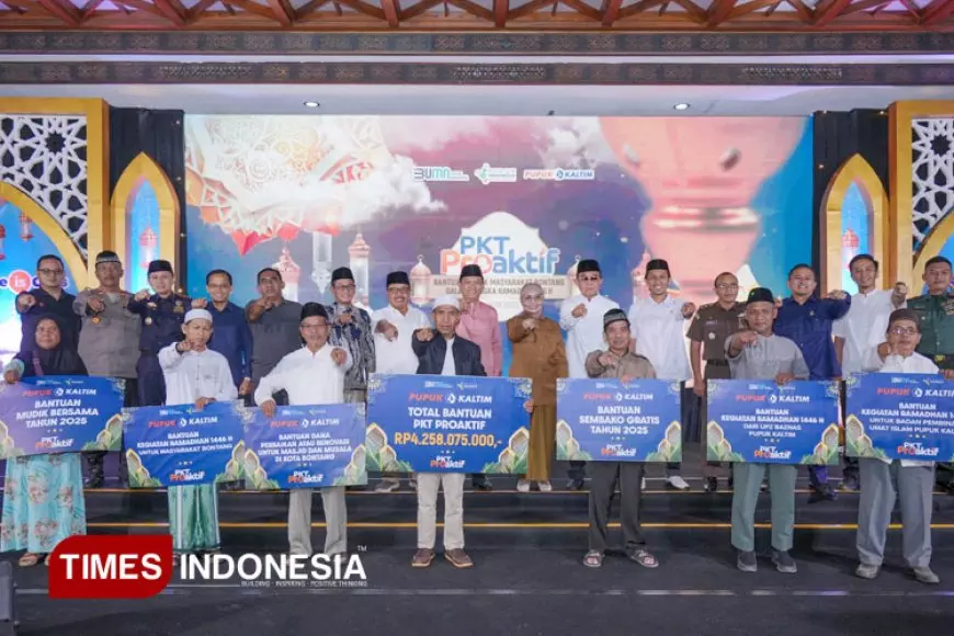 Lewat Program PKT Proaktif Ramadan, Pupuk Kaltim Salurkan Bantuan Rp4,2 Miliar untuk Warga Bontang