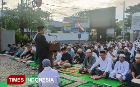 UWG Malang Gelar Shalat Idul Fitri 1446 H, Perkuat Kebersamaan Sivitas Akademika dan Masyarakat