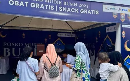 Sambut Arus Balik, Posko Mudik BUMN PNM Di Balikpapan Dan Padang Siap Layani Pemudik