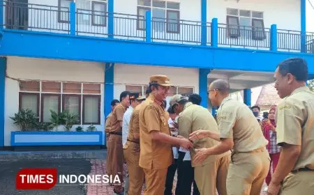 Bupati Bondowoso Tinjau Hari Pertama Masuk di BSBK, Hampir 100 Persen ASN Masuk