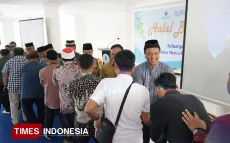 Halal Bihalal Idul Fitri 1446 H di UMBY, Rektor Tekankan Pentingnya Kebersamaan dan Semangat Berprestasi