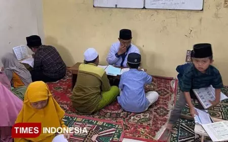Mahasiswa Unisma Malang Mengajar di TPQ Sunan Giri: Mengabdi untuk Mencetak Generasi Berakhlak Mulia