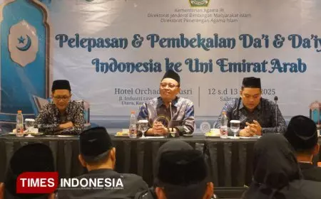 Kemenag Kirim 20 Dai Pilihan ke UEA untuk Pelatihan Dakwah