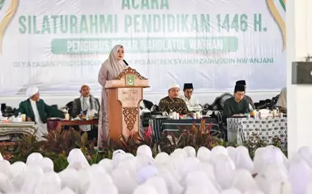 Wagub NTB Ajak Jamaah NW Jaga Warisan Pengajian Umum Maulana Syeikh Zainuddin Abdul Majid