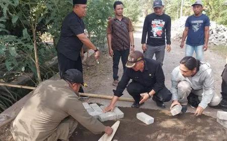 Jalan 56 Ringinagung Pesanggaran Banyuwangi Jadi Mulus
