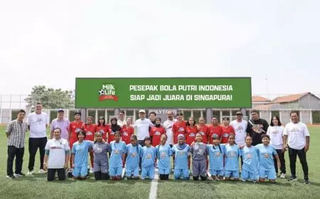 Jebolan MilkLife Soccer Challenge Bakal Berlaga di Turnamen Usia Muda Terbesar di Asia