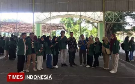 Ratusan Mahasiswa Universitas Hamzanwadi Lombok Timur Turun ke Desa, Siap Wujudkan Pengabdian Nyata