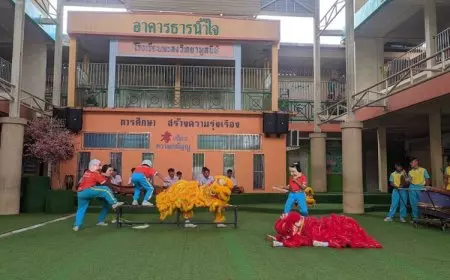 Kegiatan Class Exchange With High School Mahasiswa FK Unisma Malang di Patongwittayamulnithi School