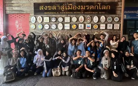 Mahasiswa FK Unisma Malang Gandeng Mahasiswa Thaksin University Gelar Kegiatan Pertukaran Budaya
