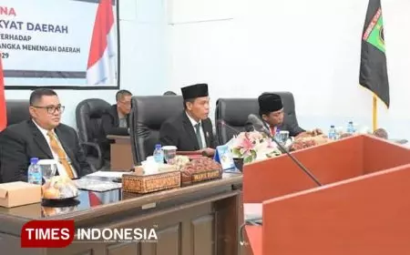 Ketua DPRD KLU Pimpin Rapat Paripurna RPJMD KLU 2025-2029