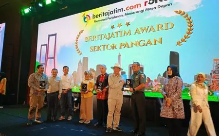 Pangdam Rudy Saladin Diganjar Penghargaan atas Kontribusi di Sektor Pangan