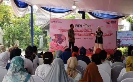 Berdayakan Wanita, BRI Hadirkan Program BRInita di Kelompok Usaha Kosagrha Lestari