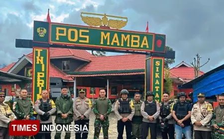 TNI-Polri Bersinergi di Ujung Papua, Satukan Langkah Jaga Kedamaian Intan Jaya