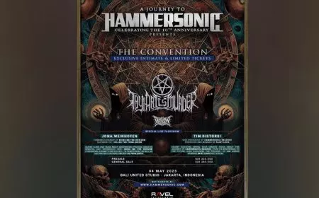 Ravel Entertainment Hadirkan Thy Art Is Murder di Hammersonic Convention