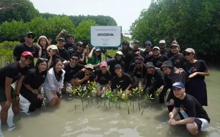 MODENA Rayakan Hari Bumi 2025 Lewat Aksi Nasional dan Komitmen Keberlanjutan Jangka Panjang