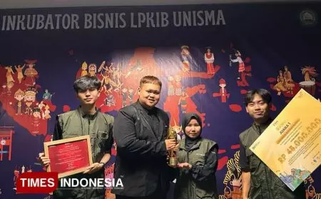 Tenant Sosiopreneur LPKIB Unisma Malang Sukses Angkat Piala Emas Juara Pertama Innovillage Competition Telkom University