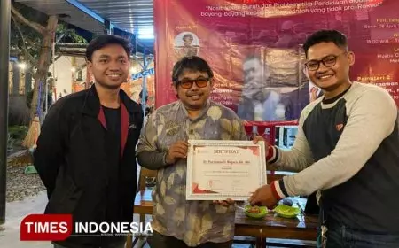 Diskusi Hangat May Day Bersama Dosen FH-UWG Malang dan IMM