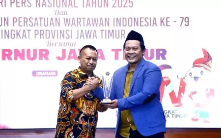 Bendum PW GP Ansor Jatim Raih Penghargaan Tokoh Inspiratif