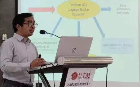 Dosen FKIP Unisma Malang Isi Kuliah Tamu di Universiti Teknologi Malaysia