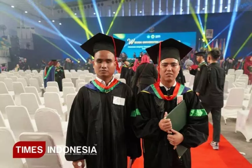 Kisah Rovan dan Rohmat, Dua Mahasiswa Disabilitas UNJ yang Berhasil Lulus Sarjana Pendidikan Agama Islam