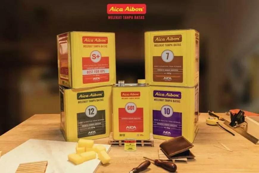 Aica Aibon Perkenalkan Kemasan Baru dan Sistem Warna: Satu Lem, Banyak Solusi