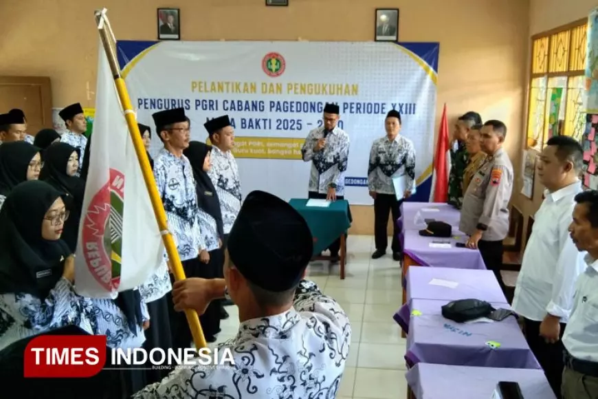 PGRI Pagedongan Komitmen Cegah Pernikahan Dini dan Stunting