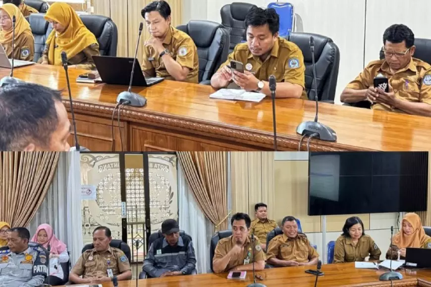DPMPTSP Bontang Rakor Penertiban dan Penataan Bangunan Tempat Reklame di Ruang Publik