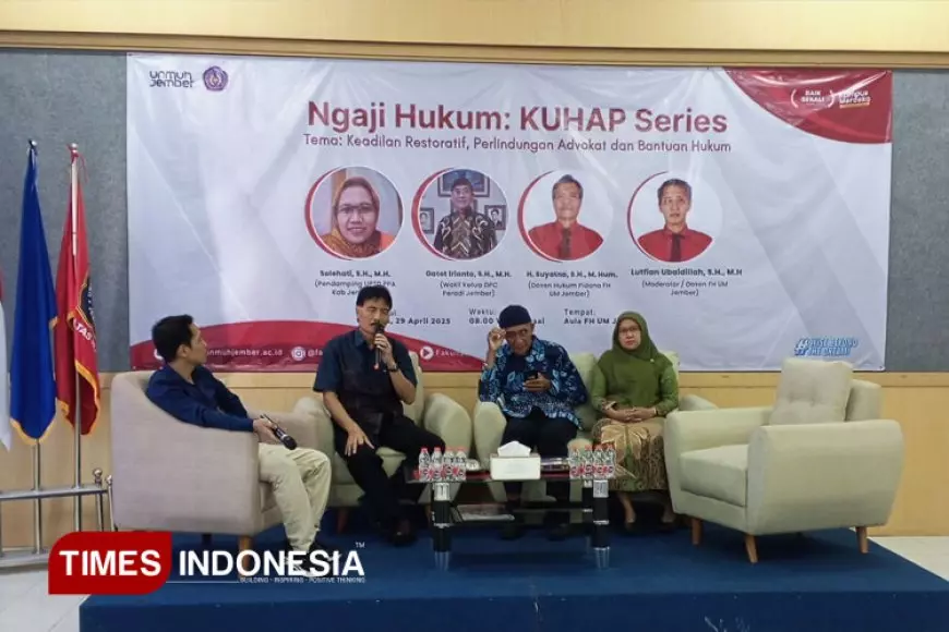 FH Unmuh Jember Gelar Diskusi RKUHAP Membahas Pandangan Aparat