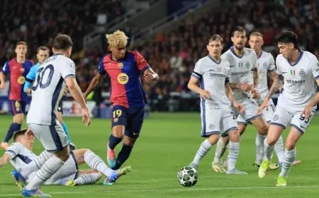 Hasil Seri yang Mendebarkan antara Barcelona dan Inter Milan di Liga Champions