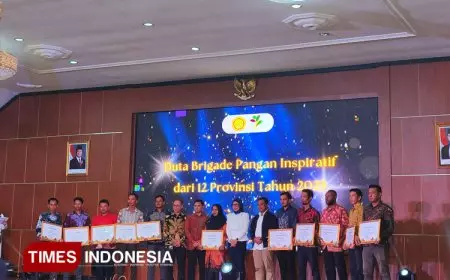 Kementan Apresiasi Petani Muda, Subhan dari Sumsel Raih Duta Brigade Pangan Inspiratif