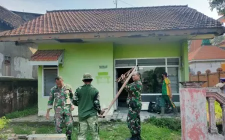 Pangdam V Brawijaya Renovasi Rumah Dinas Prajurit di Mojokerto