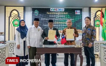 UNISMA Malang dan TETO Taiwan Surabaya Teken MoU Perluas Kerja Sama Pendidikan Internasional