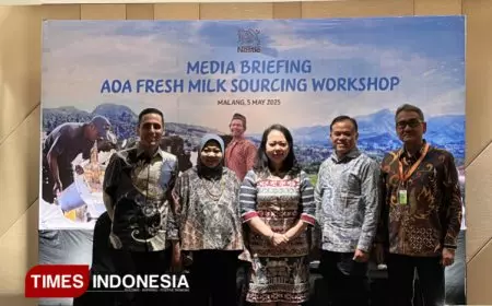 Susu Segar Asli Indonesia Dikenalkan ke Negara AOA