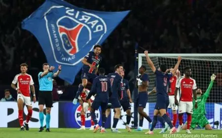 Arsenal Gagal ke Final Liga Champions, Ditaklukkan PSG di Semifinal