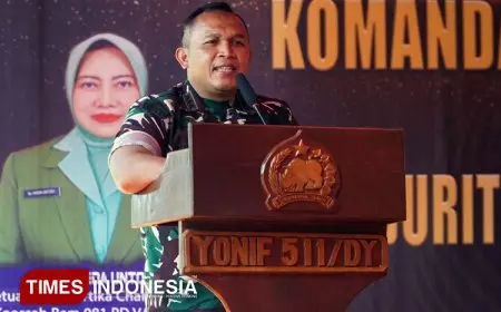 Danrem 081/DSJ Tegaskan Komitmen Reward and Punishment untuk Disiplin Prajurit Yonif 511/DY
