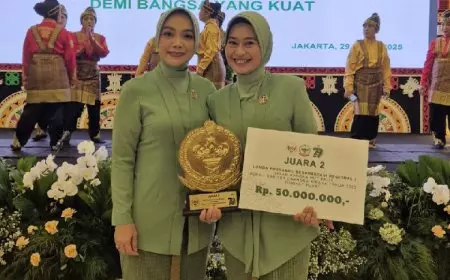 Posyandu Kemuning Yonif 521 Kediri Raih Juara 2 Nasional