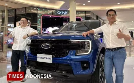 Next-Gen Ford Everest Sport Resmi Mengaspal di Surabaya